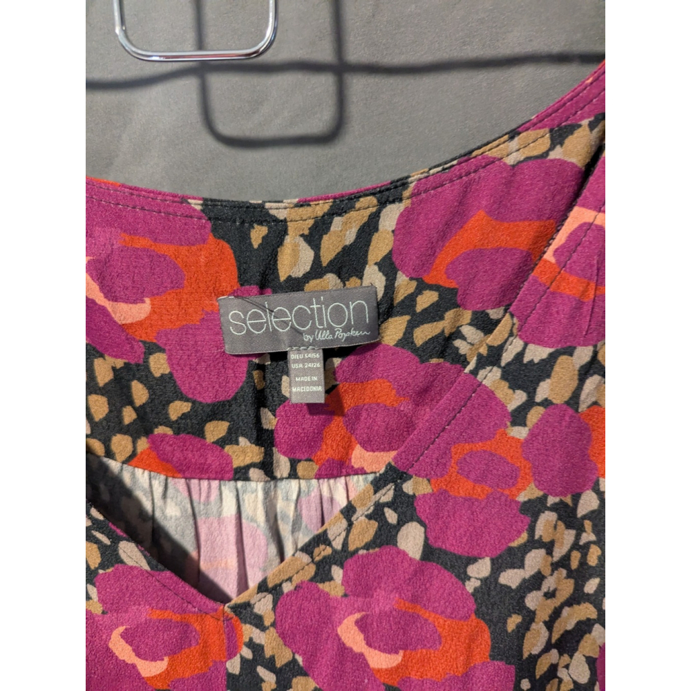 selection by ulla popken Woman's 24/26 Long Sleeve Shirt - Picture 3 of 5